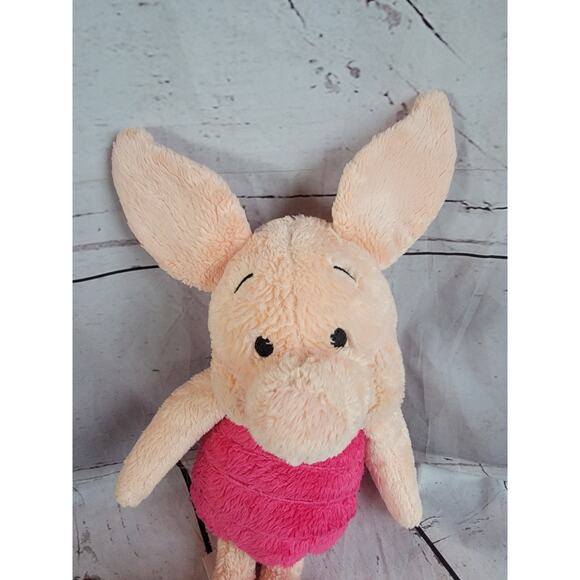 Disney Store Piglet Plush 14in Winnie The Pooh Floppy And Soft Stuffed Animal - Picture 2 of 7